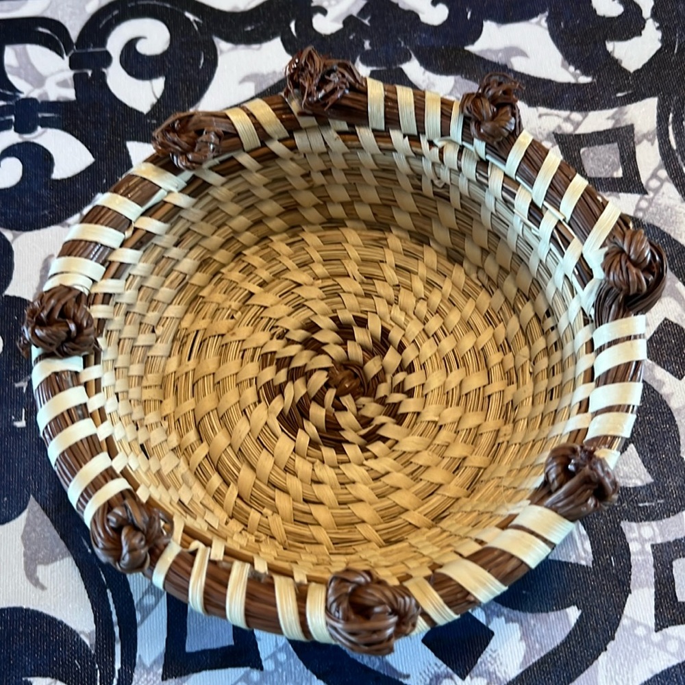 BASKET CHARLESTON SWEET GRASS